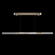 Antonia LED Linear Pendant in Soft Gold Leaf/Brass/Smoke (48|100149512)