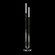 Antonia LED Floor Lamp in Ombre Silver/Nickel/Charcoal (48|100148721)