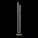 Antonia LED Floor Lamp in Soft Gold Leaf/Brass/Smoke (48|100148512)
