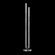 Antonia LED Floor Lamp in Silver Leaf/Brass/Smoke (48|100148412)