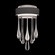 Rain LED Wall Sconce in Ombre Silver/Silver Glass (48|1001427)