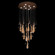 Rain LED Pendant in Ombre Copper/Copper Glass (48|1001378)