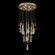 Rain LED Pendant in Ombre Bronze/Gold Glass (48|1001376)