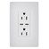 radiant 65W USB Outlet, Type C, 15A, Tamper-Resistant in White (246|R26USBPD65W)