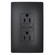 radiant 65W USB Outlet, Type C, 15A, Tamper-Resistant in Black (246|R26USBPD65BK)
