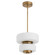 Favo LED Pendant in Brushed Brass (19|38056)
