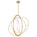 Gallilei LED Pendant in Aged Brass (19|365840)