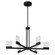 Gamma LED Chandelier in Black (19|365015)