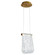 Veer LED Pendant in Aged Brass (19|360240)