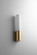 Magnum LED Wall Sconce in Aged Brass (19|351840)