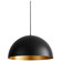 Lucci LED Pendant in Black|Industrial Brass (19|3211550)