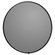 Avior Round LED Mirror in Black n/a (19|3020315)