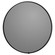 Avior Round LED Mirror in Black n/a (19|3020115)