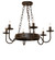 Edinburgh Six Light Chandelier in Oil Rubbed Bronze (57|286619)