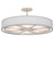 Cilindro Eight Light Semi-Flush Mount in Nickel (57|285886)