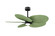 Alessandra Tropical - LK Five Blade Ceiling Fan in Matte Black (101|AKTPLKBKPL)