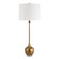 Good As Gold One Light Buffet Lamp in Brushed Antique Gold (52|30678)