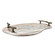 Stone And Twig Tray in Elegant Gray, White, And Rust-colored Veining (52|18308)