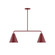 Jynx Two Light Linear Pendant in Silk Gray (518|MSG42038)