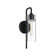 Niccol One Light Wall Sconce in Black (12|55250BK)