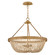 Tula LED Chandelier in Burnished Gold (13|48614BNG)