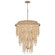 Freya LED Chandelier in Burnished Gold (138|FR47004BNG)