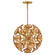 Maya LED Pendant in Unlacquered Brass (138|FR46907UBAM)