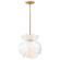 Fantine LED Pendant in Unlacquered Brass (138|FR46897UB)