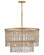 Rubina LED Chandelier in Burnished Gold (138|FR41498BNGLA)