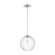 Orly One Light Pendant in Polished Nickel (60|ORY1007PNCL)