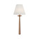 Jules LED Wall Sconce in Aged Brass + Wood (60|JLS2901AGWD)