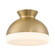 Gidget Two Light Flush Mount in Vibrant Gold (60|GID4003VG)