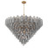 Addis 40 Light Chandelier in Aged Brass (60|ADD329AGSM)