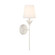 Broche One Light Wall Sconce in Matte White (60|531OPMT)
