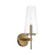 Aaron One Light Wall Sconce in Aged Brass (65|661911AD663)