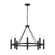 Winton Eight Light Chandelier in Matte Black (65|462081MB)