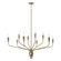 Palmer Ten Light Chandelier in Antiqued Brass (65|460401ANB)