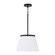 Drake One Light Pendant in Matte Black (65|361011MB)