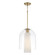 Liz One Light Pendant in Aged Brass (65|358911AD)