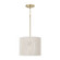 Tara One Light Pendant in Matte Brass (65|357912MA)