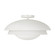 Jensen One Light Semi Flush Mount in Matte White (65|259211WE)