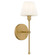 Irena One Light Wall Sconce in Brushed Gold (10|IRE8705BRG)
