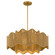 Evander Four Light Pendant in Brushed Gold (10|EVA2824BRG)