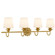 Dorothea Four Light Vanity in Gold Leaf (10|DOT8632GFL)