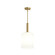 Reines One Light Pendant in Brushed Gold (54|P500516191)