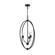Jheni Three Light Foyer Pendant in Matte Black (54|P50051231M)