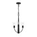 Jheni Three Light Chandelier in Matte Black (54|P40045231M)