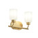 Reines Two Light Bath Vanity in Brushed Gold (54|P300578191)