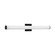Phase 6.2 LED LED Vanity Light in Black (54|P300554031CS)
