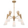 Vantrel Five Light Chandelier in Legacy Brass (7|14265732)
